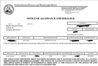 Journey to RansomSOC Patent: From Zero to Hero