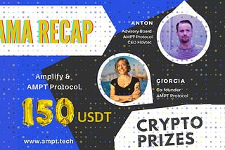 Recap of Amplify Protocol AMA with Giorgia and Anton!