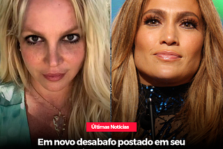 Em novo desabafo postado em seu Instagram, Britney Spears fala de tutela e cita Jennifer Lopez.