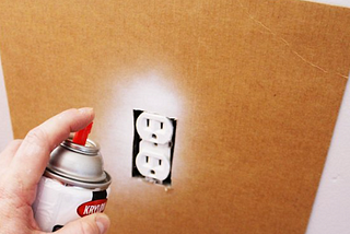 Can electrical Outlets Be Spray Painted?