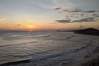 Playa Popoyo Sunset, April 16, 2021