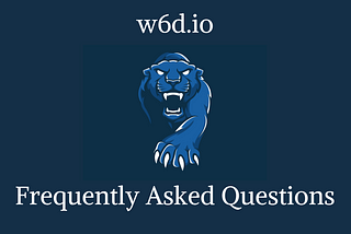 A short story of the FAQs on Wildcard (w6d.io)