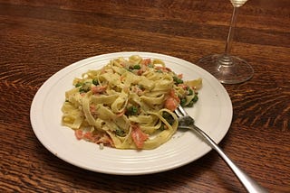 Salmon Pastas