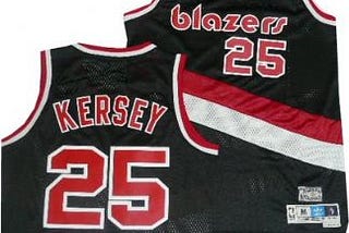 #25 a Trailblazer icon Jerome Kersey RIP