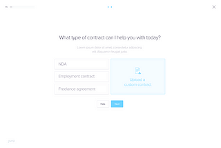 A sneak preview of our contracts workflow