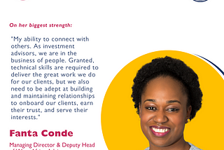 Managing Director Fanta Conde works to unlock capital for women entrepreneurs in West Africa