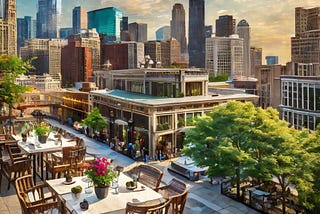 Summer Dining Scene… South Loop Style!