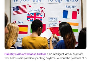 AI Language Learning Website UI Design