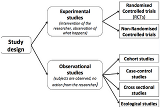 Types of Observational Studies in Statistics