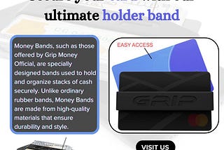 Secure your card with our ultimate holder band