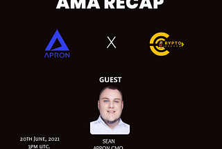 Apron Network Ama Recap in Crypto 0.Seven Community.