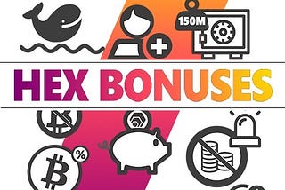 La nouvelle crypto-monnaie HEX: bonus de Réclamation et d´Épargne.