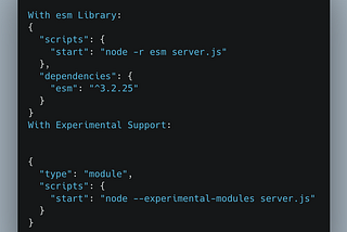 How to Implement ES6 Modules in Node.js