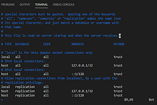 This error may occur when you are trying to access a database for the first time on PostgreSQL.