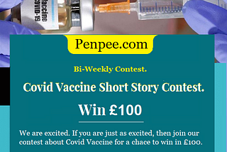 Covid Vaccine Contest — Short Story Contest