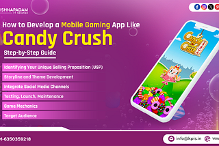 Candy Crush Clone Game App Development Company| Step-to-step guide