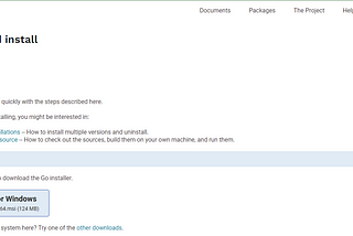 GO: How to Install Go on Windows 10