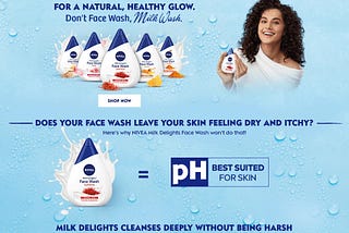 Womens Milk Facewash — Nivea-Shop