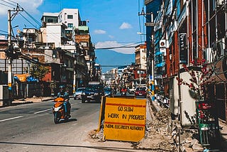 Streets Of Kathmandu- Photo by Author