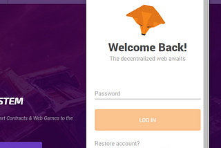 HyperETH: How to log in with Metamask