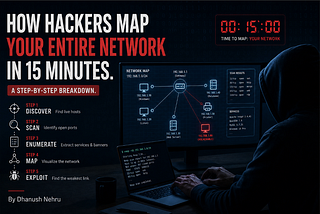 How Hackers Map Your Entire Network in 15 Minutes. A Step-by-Step Breakdown.