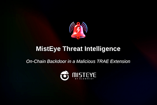 Threat Intelligence | On-Chain Backdoor in a Malicious TRAE Extension