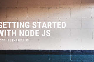 Creating a simple Node JS server using Express — Handling incoming requests, Sending responses |…