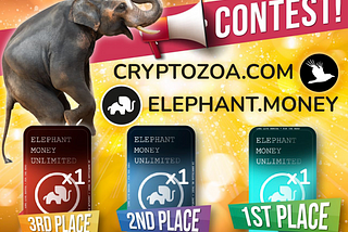 The Elephant Money Monthly Article Writing Contest