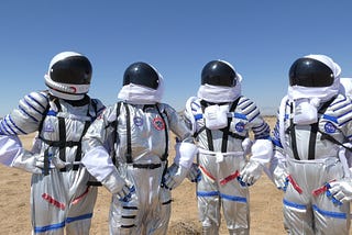 Analog astronauts | Photo by: Samantha Falcucci