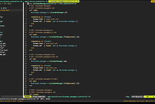 Vim and tmux awesomeness for Rails development