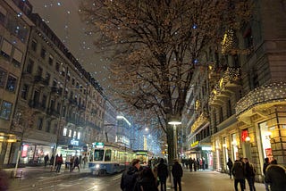 Winter holidays in Zurich