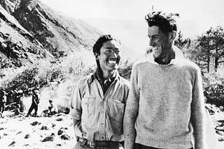 The Sherpa and The Mountaineer