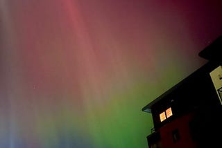 The Northern Lights Danced Outside My Window In Dublin, Ireland