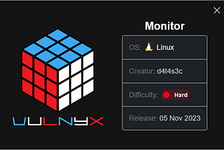 VulNyx | Monitor (Walkthrough)