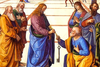Saint Peter, the First Pope and Bishop of Rome