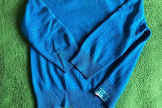 A Blue Cashmere Jumper Is Not Just For Christmas