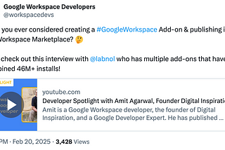 Google Developer Spotlight