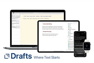 Drafts: the writing app for iPhone