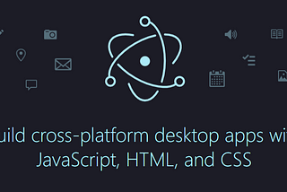 Electron ile executable desktop app