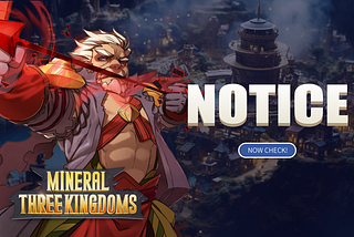 Mineral Three Kingdoms Google Play Store Releases Public Test