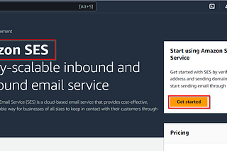 Integrating SES with AWS Cognito