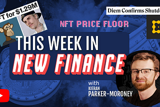 ‘But Look, I Made You Some Content!’ (Introducing- This Week In New Finance)