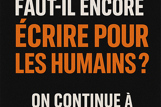 IA & code : faut-il encore écrire pour les humains ?