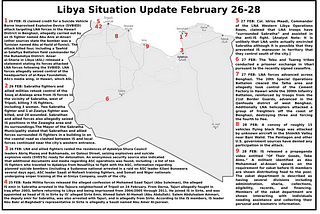 Libya Situation Update: 26–28 February 2016