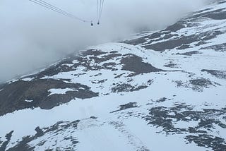 The Swiss Alps and German Cars