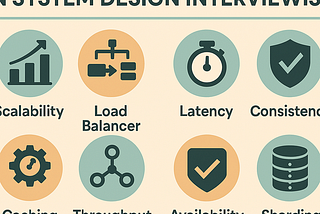 Glossary of concepts to know in system design interviews