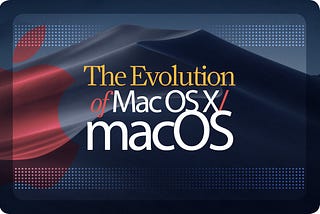 Evolution of Mac OS