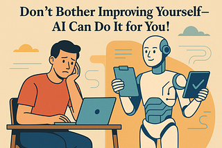 Don’t Bother Improving Yourself — AI Can Do It for You!