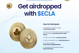 ECLA Airdrop is live!