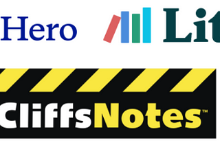 Course Hero Lit + Litcharts + CliffsNotes